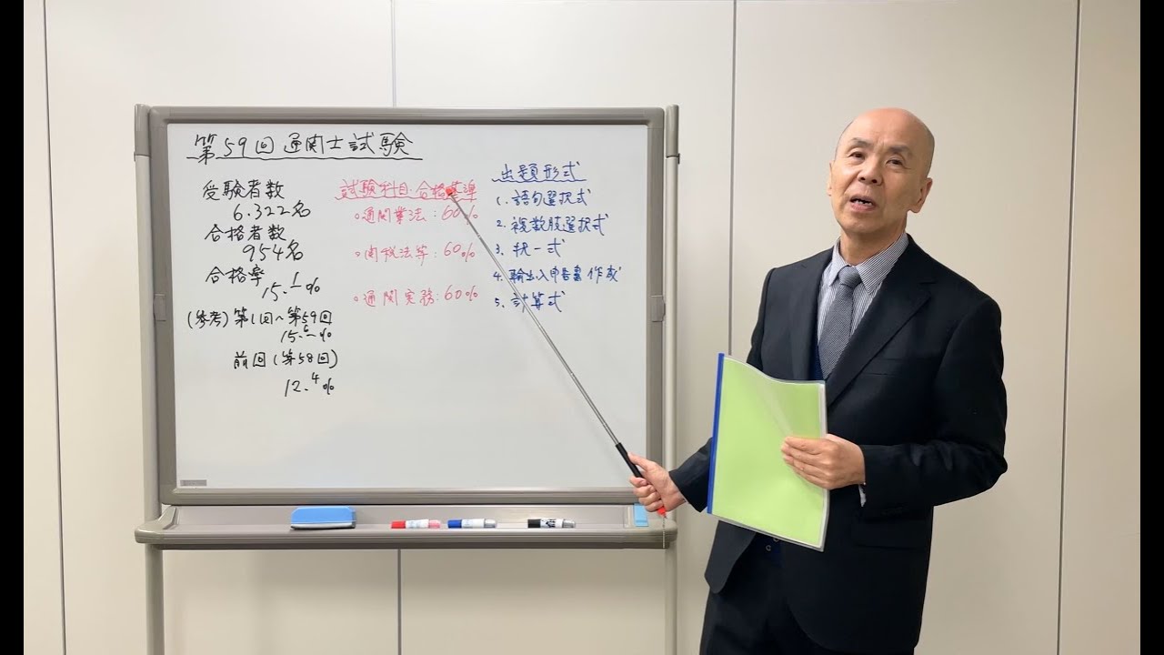 ② 通関士試験について｜通関士養成講座ガイダンス｜日本関税協会