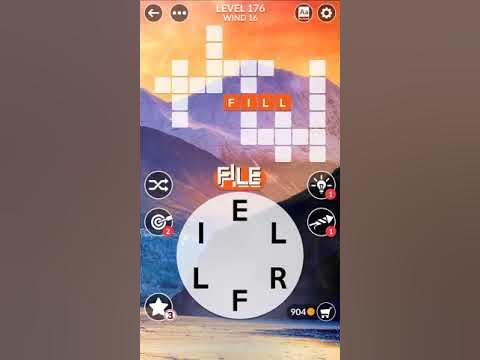 Wordscapes Level 176 | Answers - YouTube