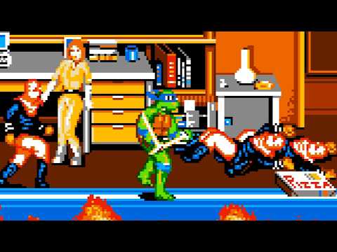 Teenage Mutant Hero Turtles: The Coin-Op! Longplay (Amiga) [QHD]