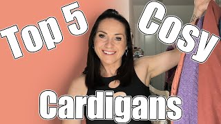 A look at ALL the cardigans in my wardrobe and the five AMAZING sewing patterns I used to make them!