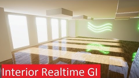 HDRP Lighting Box 2 Interior Realtime GI