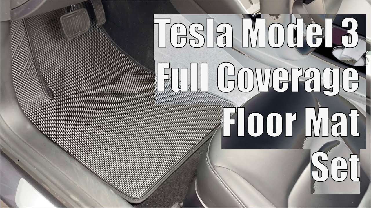 Tesla Model 3 All Weather Floor Mats By AUTailors - Review 