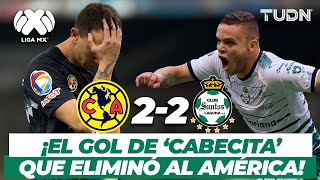 ¡Aztecazo! Santos elimina al América de Liguilla | América 2-2 Santos Semifinal Vuelta CL-18 | TUDN