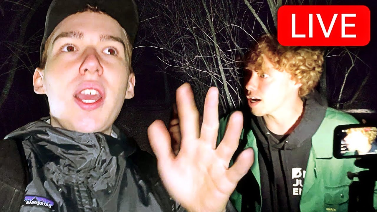 Ich STREAMSNIPE RonnyBerger NACHTS IM WALD!