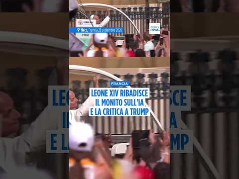 Leo XIV smentisce Trump: "Le paure sull'IA non sono fake news"