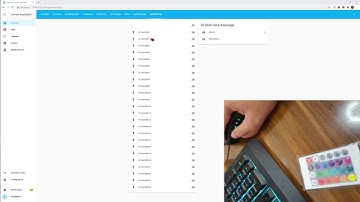 Making my Home Assistant as the Universal Remote Control Using Node-red and ESP8265 IR Transceiver.