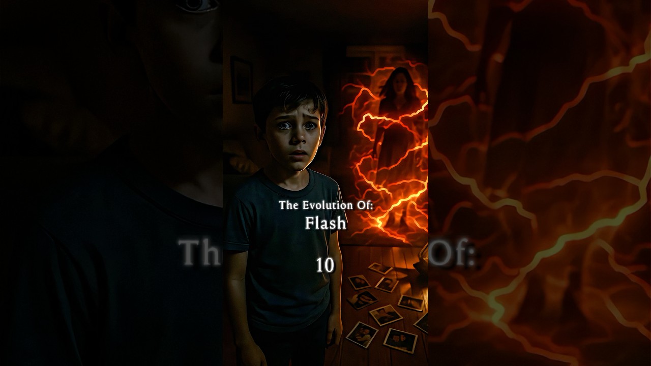 The Evolution Of Flash ⚡️#flash #hero #superhero #shorts #ai #dc #dccomics #viralvideo #fyp #edit