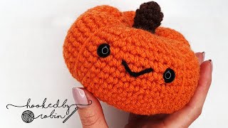 Crochet Amigurumi Pumpkin Pattern  (Easy for Beginners)