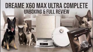 Is This $1,700 Robot Vacuum Worth It?  Dreame X60 Max Ultra Complete Unboxing & Review!