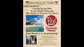 Red Realty Brings Coastal Luxury to 30A, Destin, &amp; Panama City Beach Spring 2026