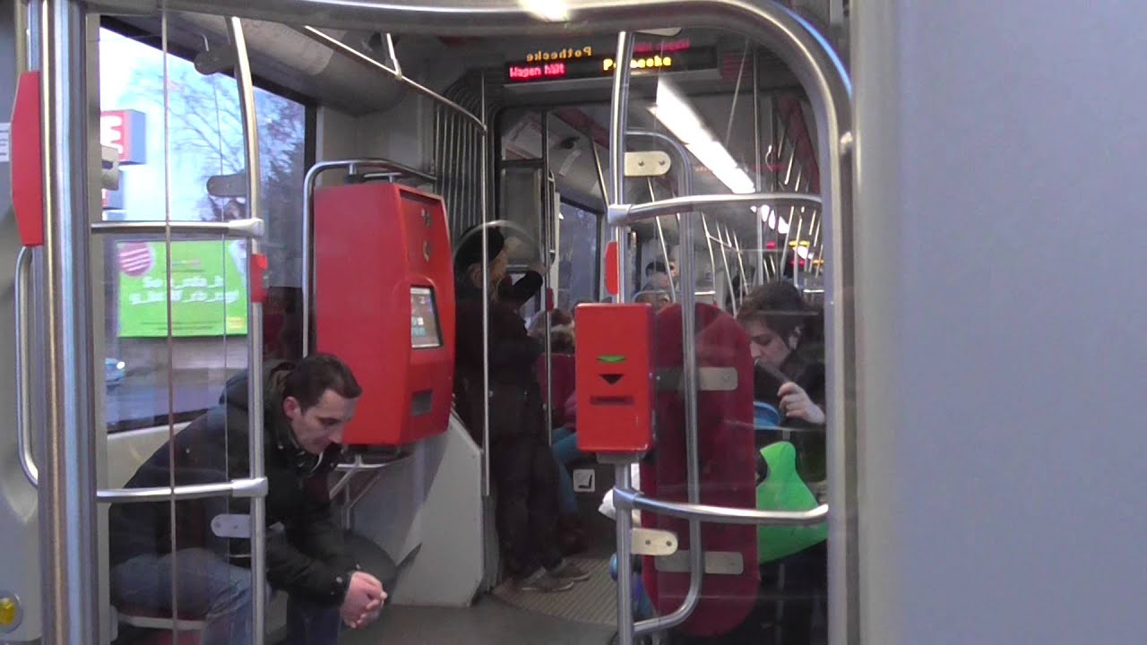 Dortmunder Stadtbahn: Mitfahrt Bombardier Flexity Classic (NGT8) auf der U43