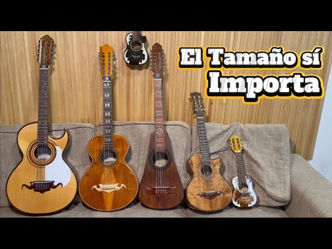 TAMAÑOS de Bajo Quinto - PRUEBA DE SONIDO...!!!