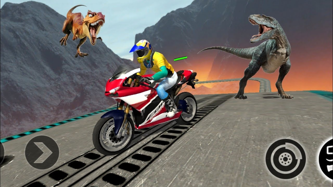 Update  Impossible Motor Bike Gameplay  – 3D Motorcycle Reaching Games – Motorcycle Simulator #17