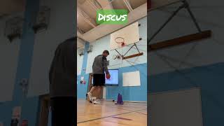 Discus basic throw - Elementary PE