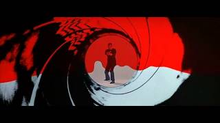 Roger Moore in License To Kill Gunbarrel