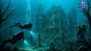 A Couple Dives 200 Feet and Discovers a 50 Year Old Sunken Mansion Still Standing