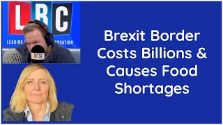 Speaking to James O’Brien About How Brexit Will Ends In Food Crisis!