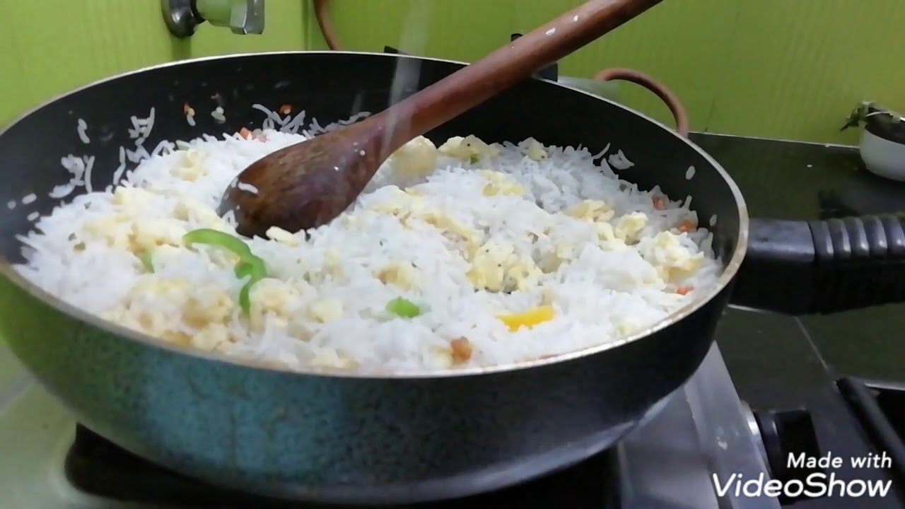 Hotel Style Fried Rice / Burnt Ginger Fried Rice / Authentic Chinese Fried Rice
