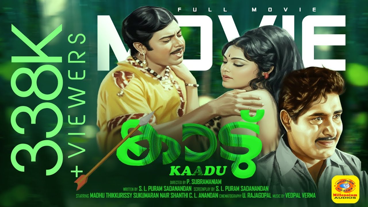 കാട് | Kadu | Madhu & Vijaya Sree, Vicent, Varalakshmi, Thikkurissi | Super Hit Malayalam Full Movie