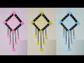 Beautiful and Easy Paper Wall Hanging / Paper Craft For Home Decoration / Unique Wall Hanging / DIY
