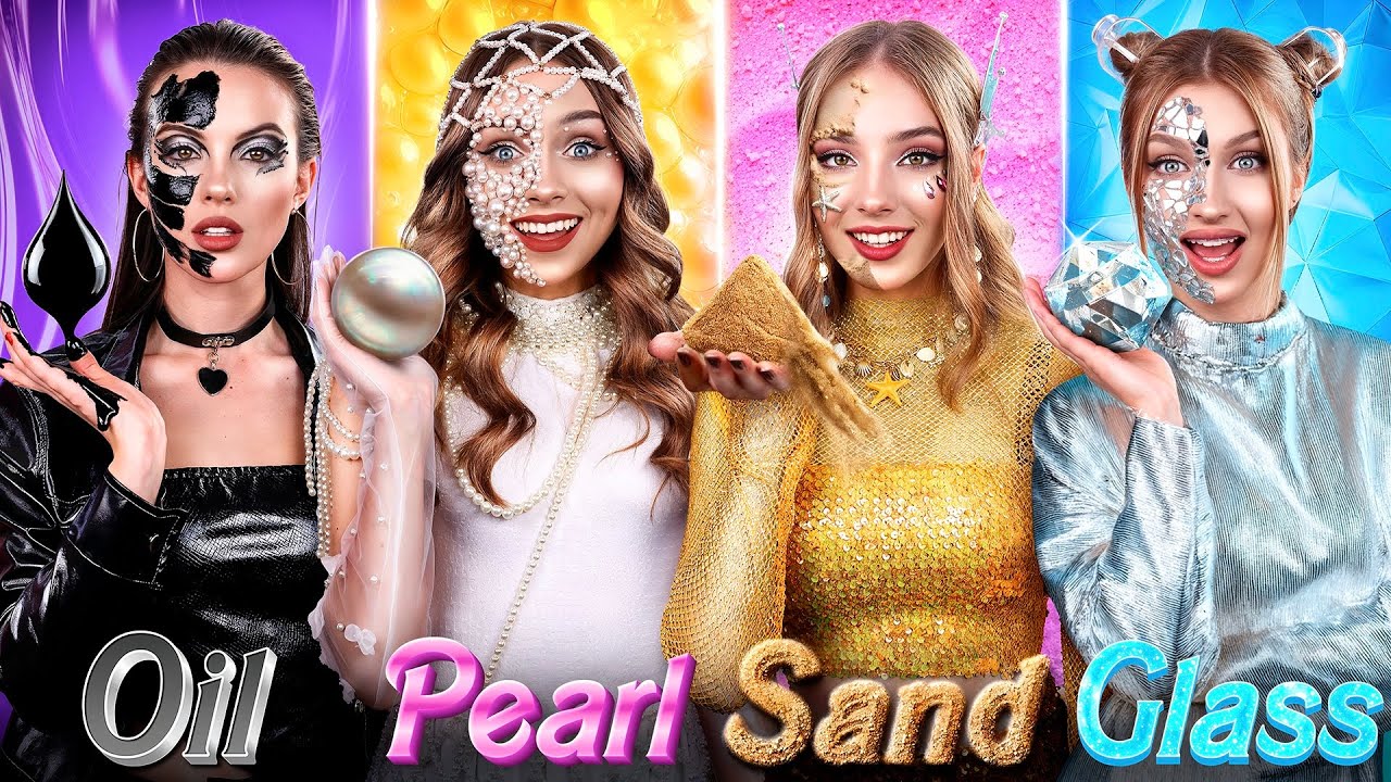 Gyöngy lány, olaj lány, üveg lány és homok lány! Hogyan legyél a legnépszerűbb?