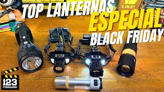 5 LANTERNAS INCRÍVEIS E ACESSÍVEIS! LANTERNAS DE CABEÇA, LAMPIÃO, LANTERNA DE MÃO E CANHÃO DE LUZ.