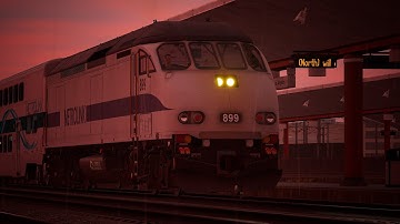 [4K] TSW6 "Eye Of The Storm" Scenario With The Metrolink MP36PH-3C With Hornshows!