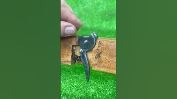 Handmade a simple trigger mechanism # Craft idea # DIY # Unique