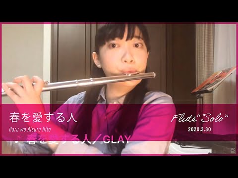 GLAY - 春を愛する人　フルート1本で演奏してみた