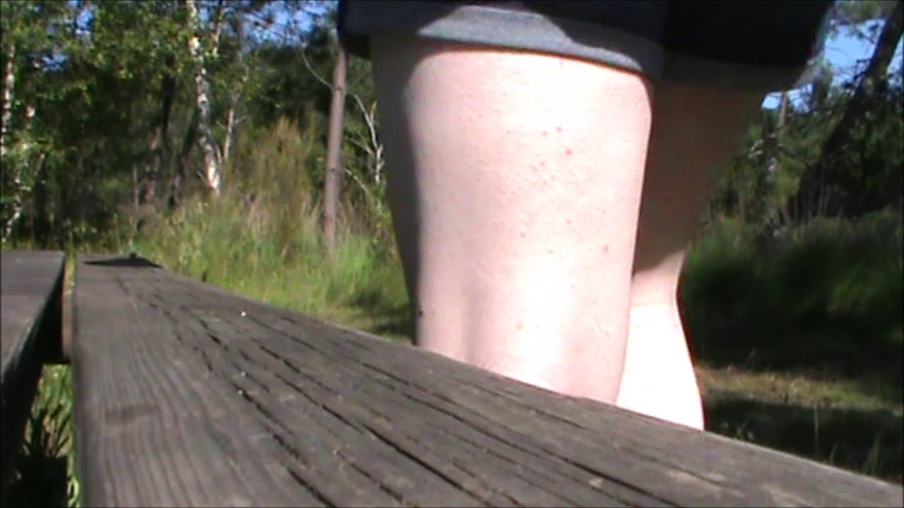 Bare legs, white blouse & cute mini short Naf Naf