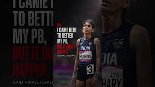 Why Parul Chaudhary Missed the Podium 🏃‍♀️ #Athletics #Steeplechase
