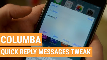 [Tweak] Columba Brings New Features to Quick Reply & Composing Messages