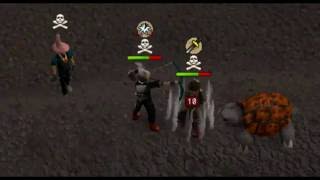Runescape Pking - I Clawed God Borstekop Pk Vid 7 90% 15M Risk Bridding 750M Loot Staking