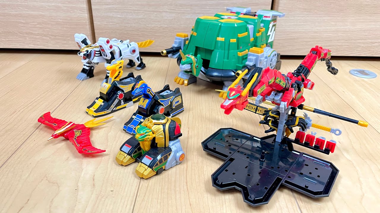 PowerRangers Season2 All megazord】ダイレンジャーの全SMPで遊んで