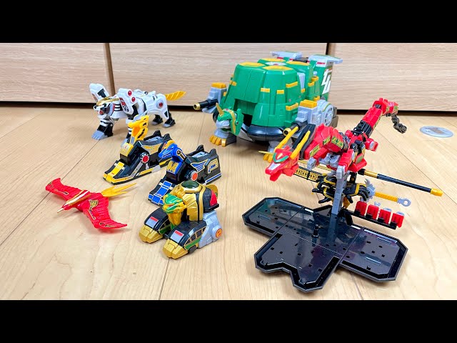 PowerRangers Season2 All megazord】ダイレンジャーの全SMPで遊んで