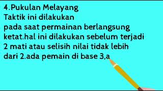 pola penyerangan dan pertahanan softball (YULIA PUTRI WENIKA)