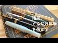 私の万年筆の使い方。660円~33000円の万年筆を正直レビュー!