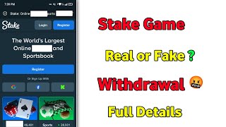 Stake Game App Review | Stake Game Real or Fake | Stake Dark Reality Explained | Stake Educational screenshot 4