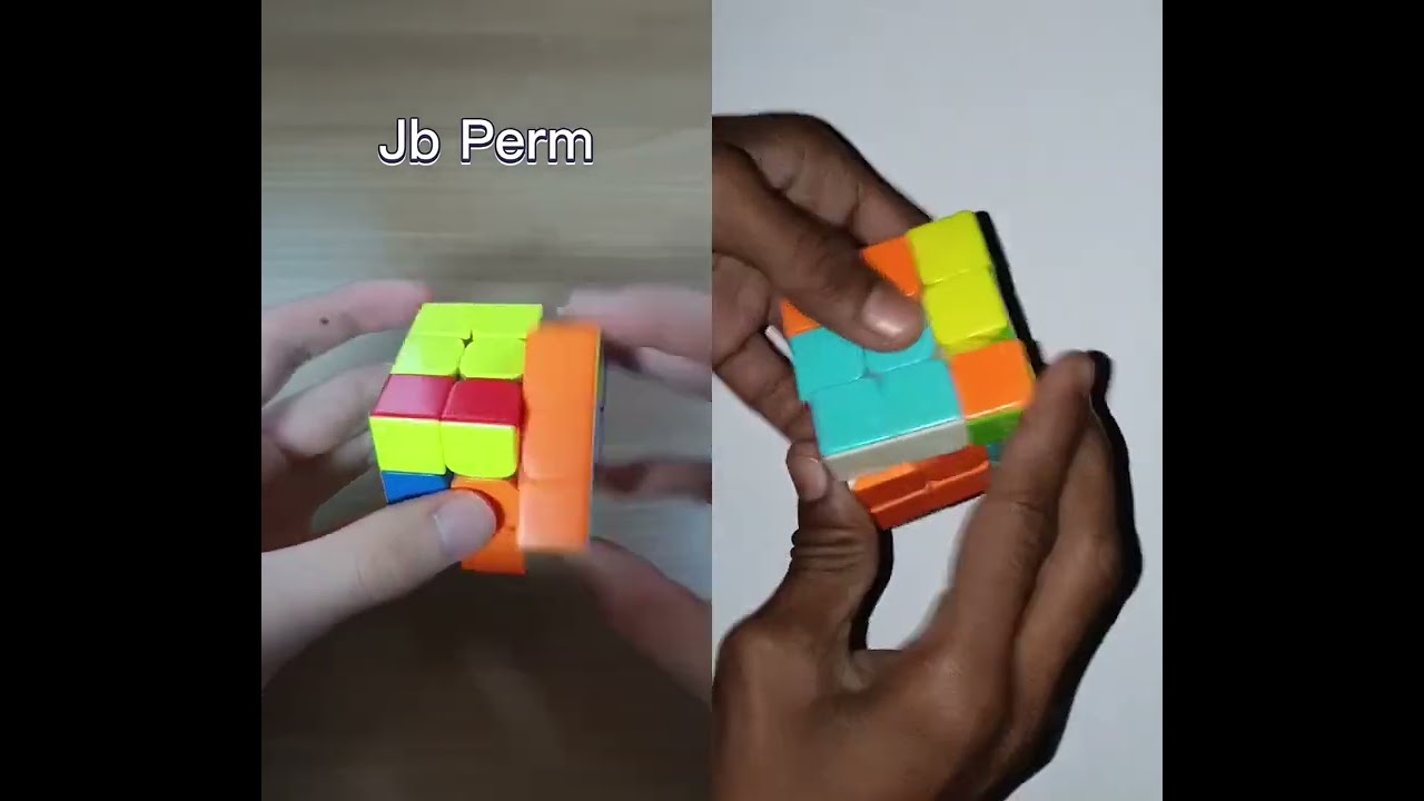 Jb  perm solve Rubik's Cube 