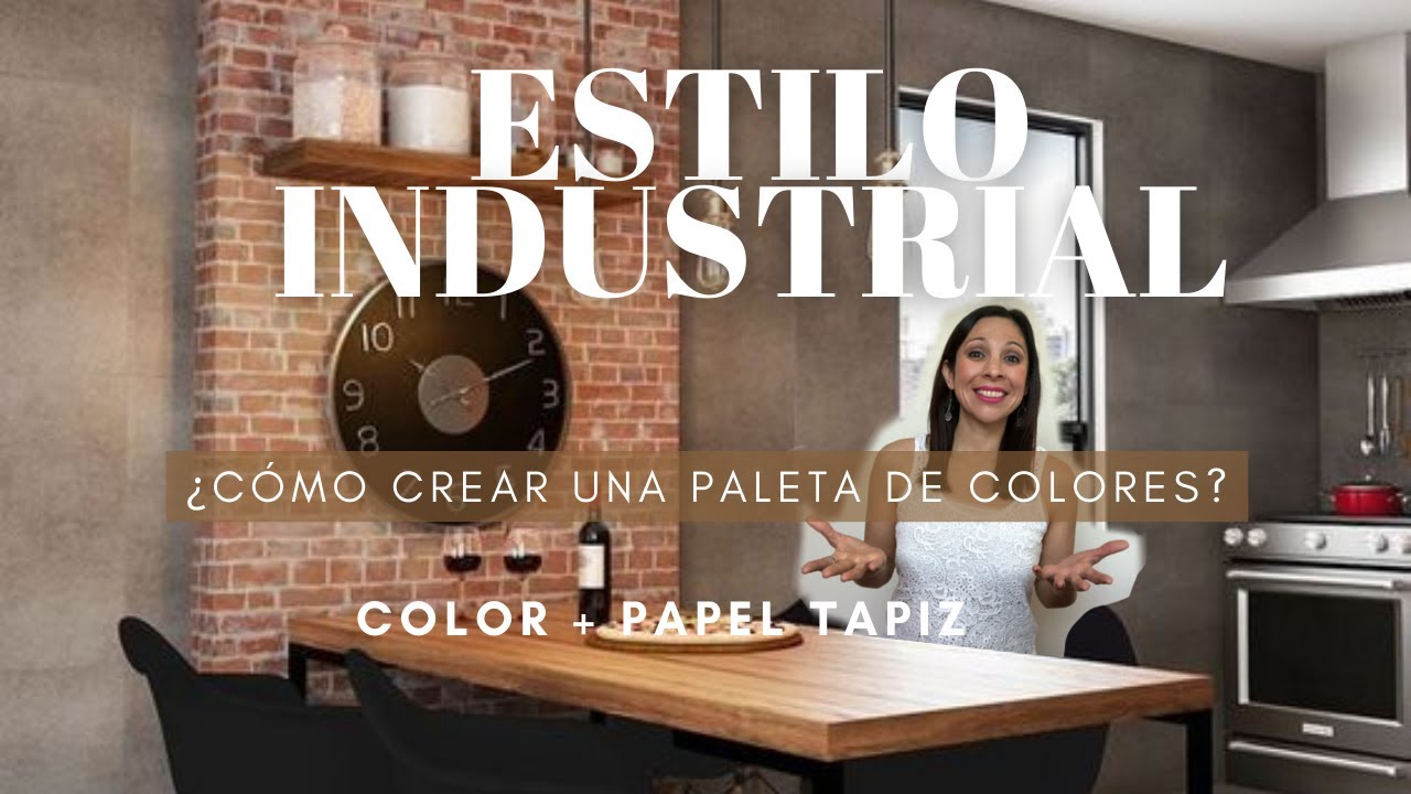 🤔🤔🤔¿Qué COLORES Caracterizan al ESTILO INDUSTRIAL en la DECORACIÓN? Ejemplo de PALETA DE COLORES