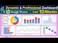 Build a Dynamic Sales &amp; Profit Dashboard in Google Sheets | Step-by-Step Tutorial