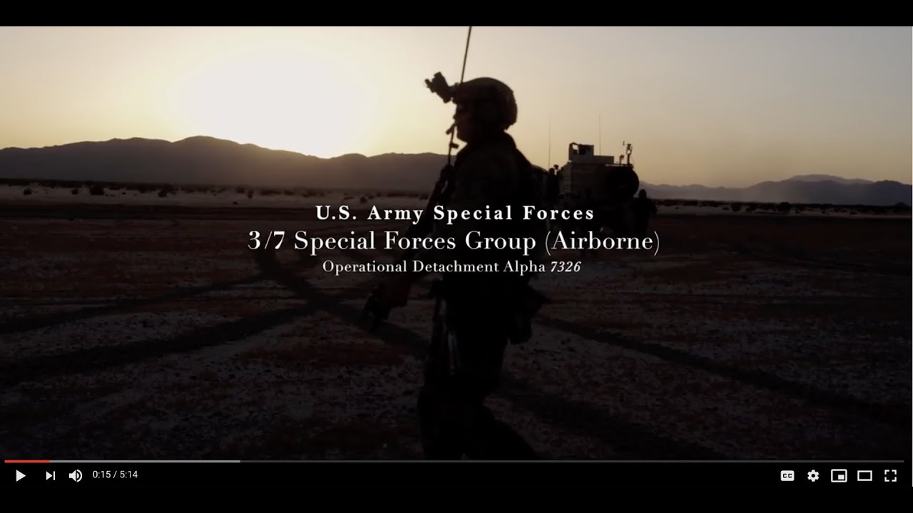 Special Forces The Quiet Professionals YouTube