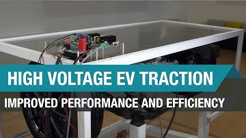 High voltage electric vehicle traction inverter demo