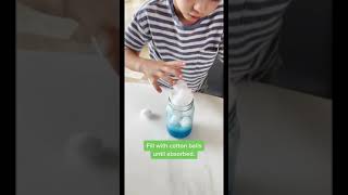 Galaxy in a Jar - space-themed craft for kids! #shorts