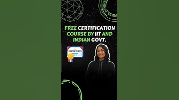 Free Courses By IIT with Certification🤯💯🤩 #shorts #youtubeshorts #freecourse