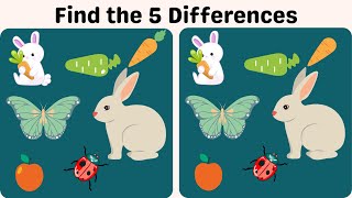 Spot the 5 Differences between the Images | The Puzzle House