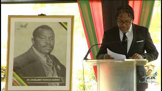 Floral Tribute Commemorating the Anniversary of the birth of The Rt Excellent Marcus Mosiah Garvey