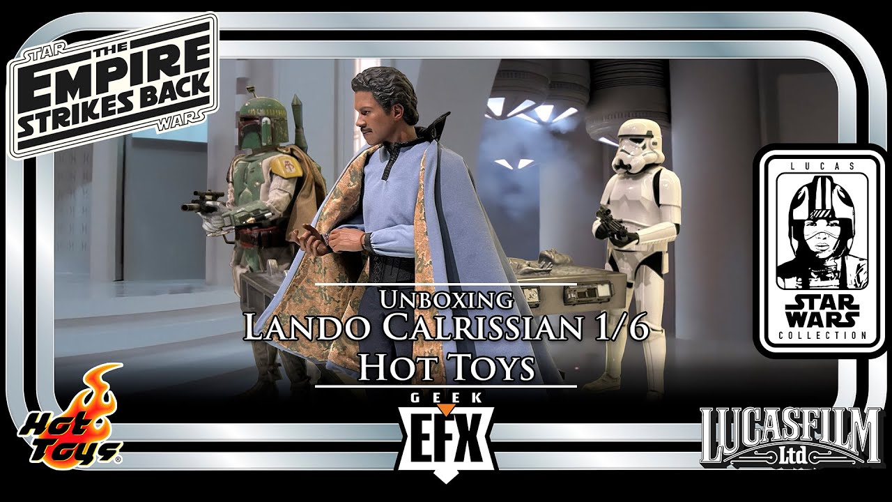 Lando Calrissian 1/6 Hot Toys - Unboxing