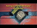 Testing a LINKMICRO digital microscope for data recovery from MicroSD card