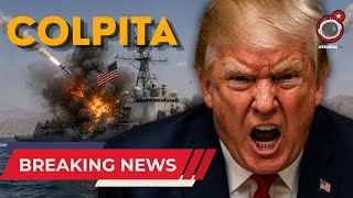 Due missili iraniani colpiscono nave da guerra USA nello Stretto di Hormuz